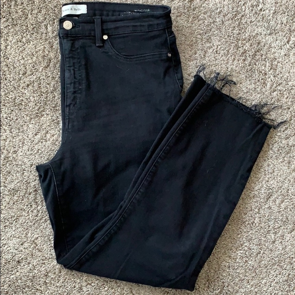 Henry & Belle Raw Hem Skinny
